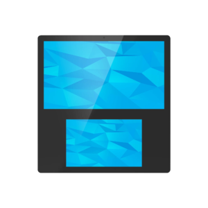 15.6" + 10.1" Dual-screen Signage